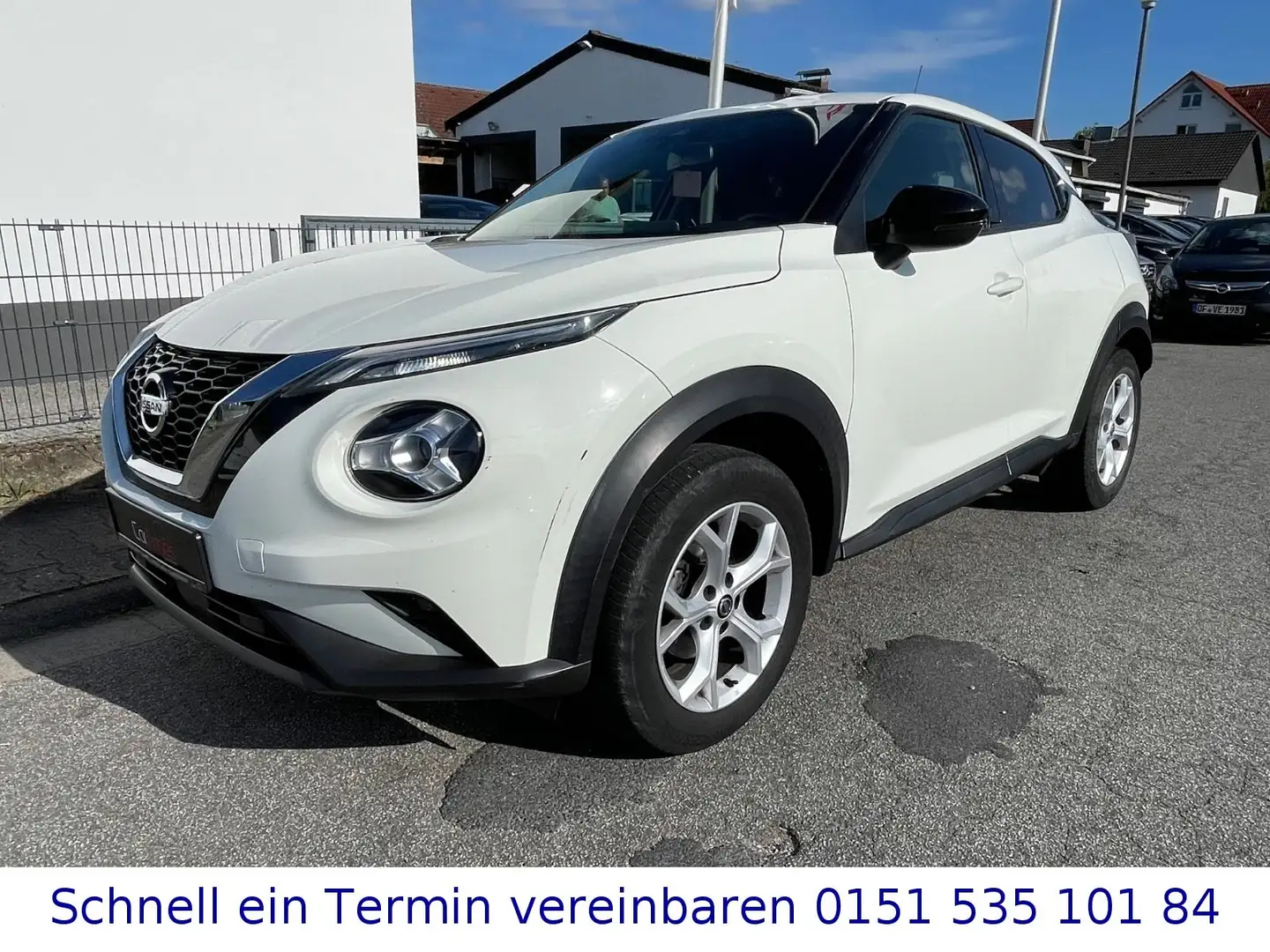 Nissan Juke KAMERA/TÜV NEU/1.Hand Blanc - 1