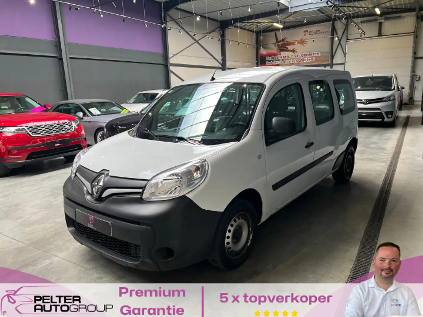 Renault Kangoo 1.5 DCi Maxi L2 BTW inclusief! Blanco - 1