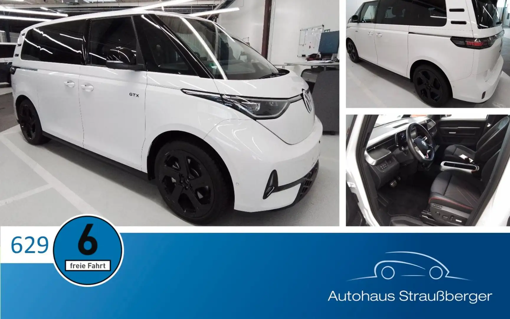 Volkswagen ID. Buzz GTX 4MOTION AHK ACC HUD H/K 360° Memory Blanco - 1