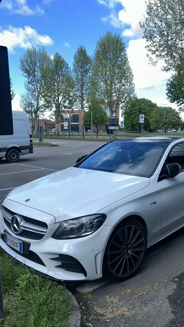 Mercedes-Benz C 43 AMG Classe C-W205 2018 Berlina 4matic auto Bianco - 2