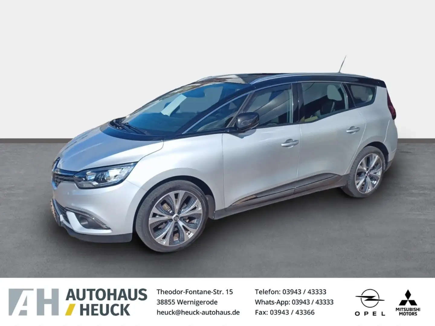 Renault Scenic IV Grand Intens 1.2 TCe 130 Energy Navi Apple CarP Grau - 1