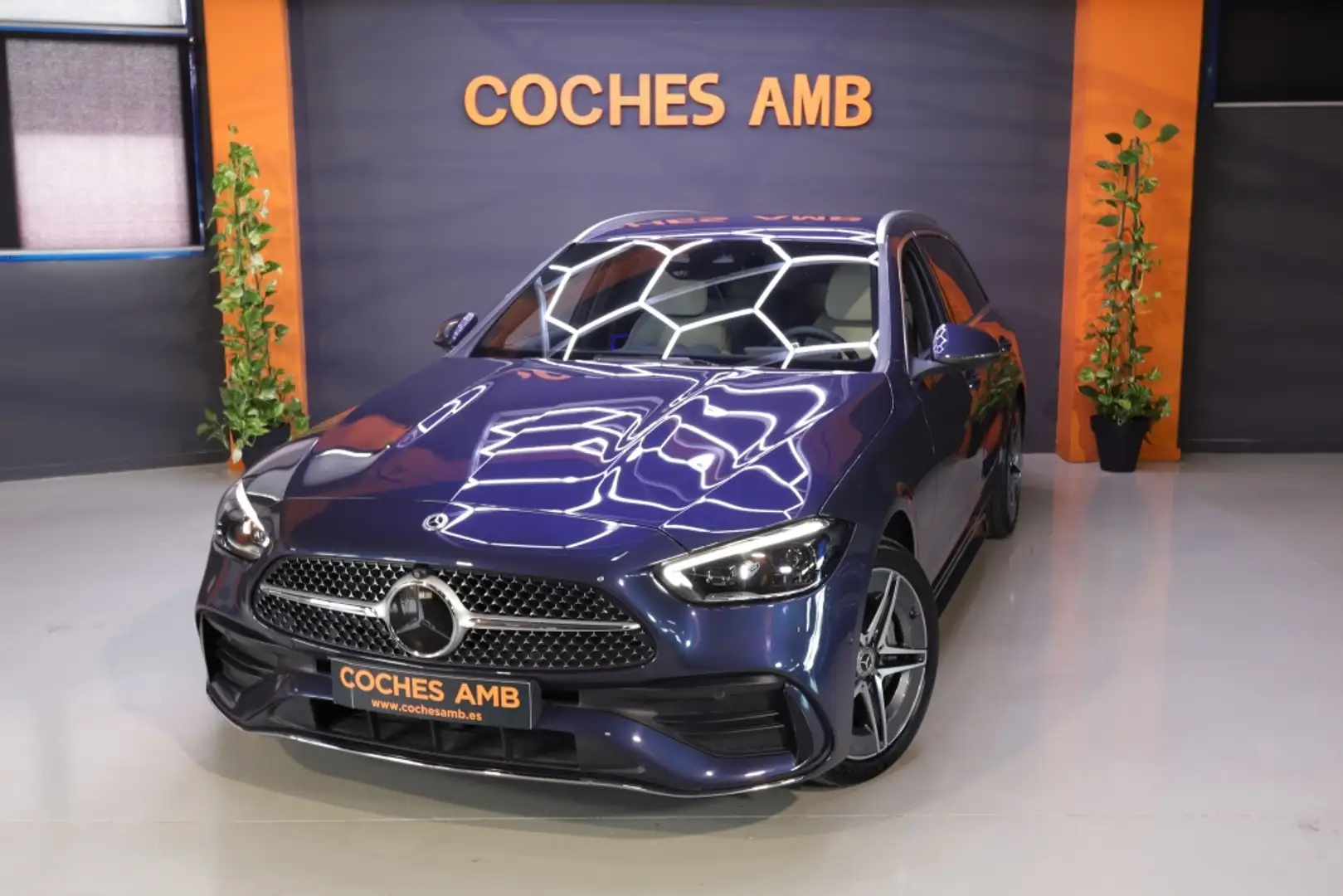 Mercedes-Benz C 300 Estate 300e 9G-Tronic Azul - 1