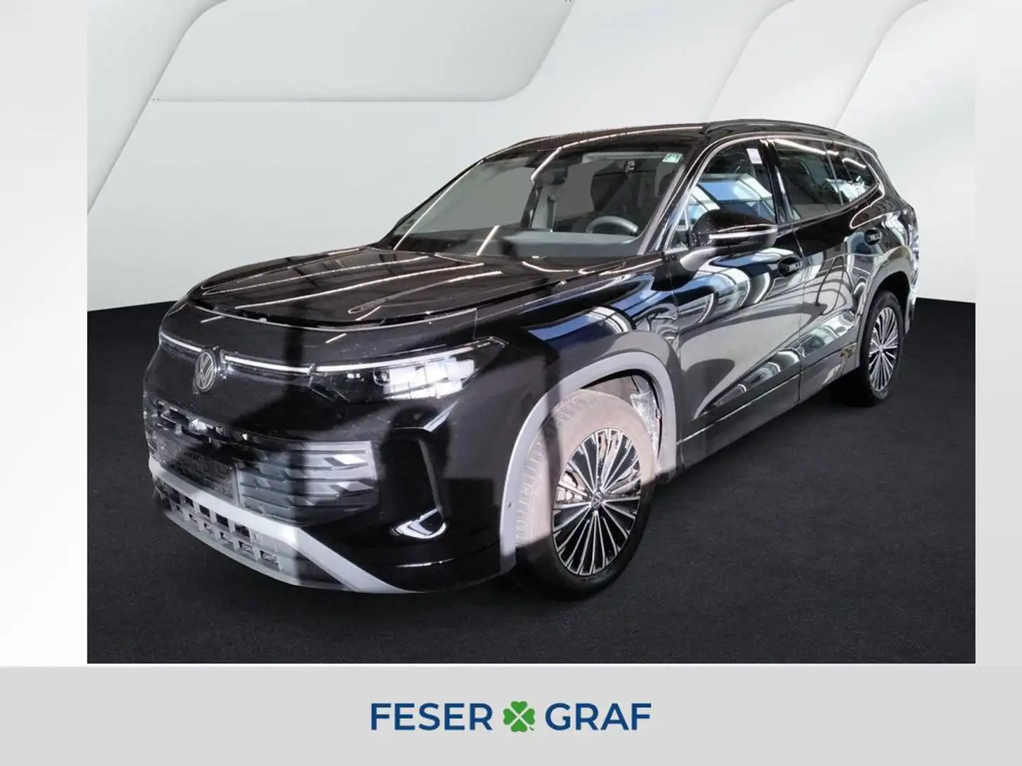 Volkswagen Tayron 2.0 TDI 4M Life 7Si AHK Matrix Navi 360° Noir - 1