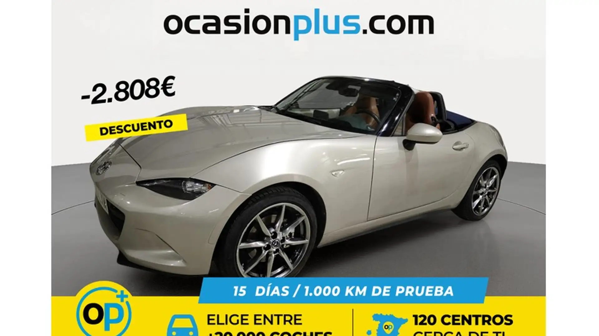 Mazda MX-5 ST 2.0 Skyactiv-G i-Stop i-Eloop Blue Cap Edition Gris - 1