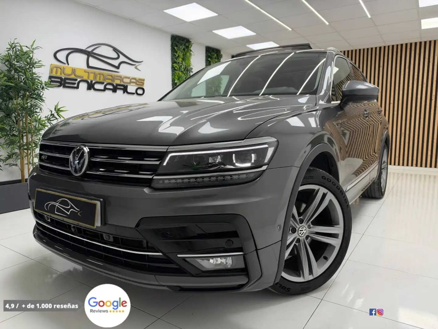 Volkswagen Tiguan 2.0TDI BMT R-Line 4Motion DSG 150 Gris - 2