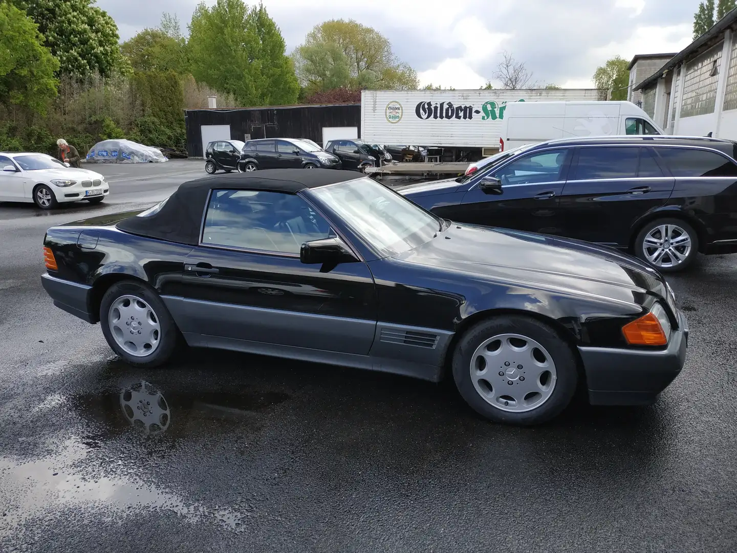 Mercedes-Benz SL 300 300 SL-24, H-Kz., für 4000€ Neuteile, Note2 Negru - 2