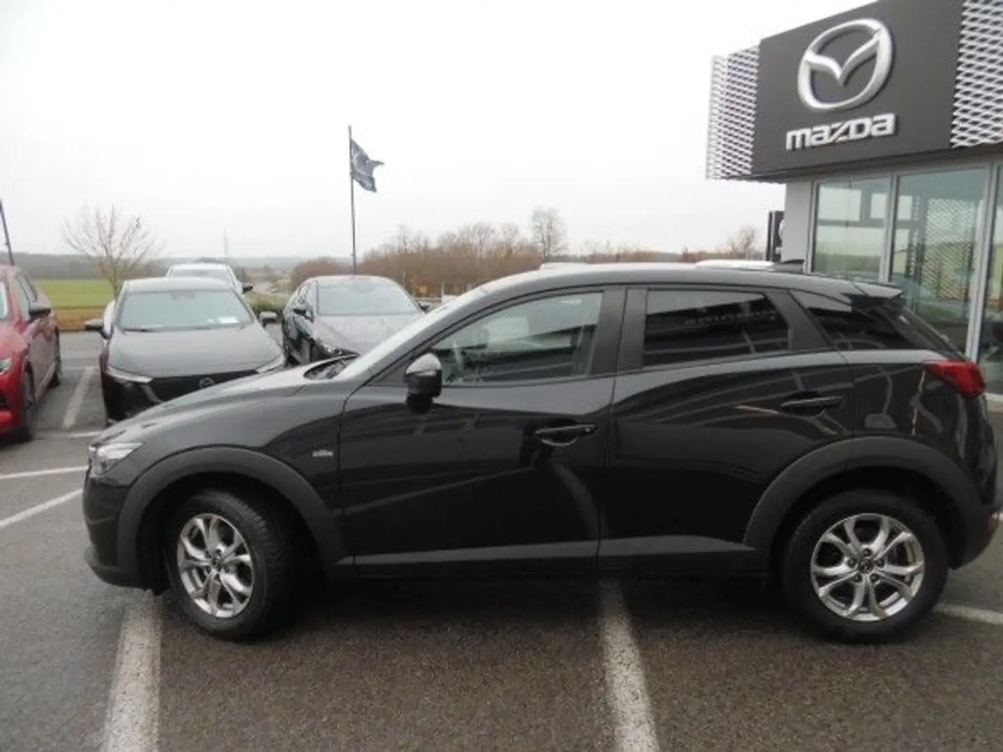 Mazda CX-3 2.0 SKYACTIV-G 120 Exclusive-Line FWD Zwart - 2
