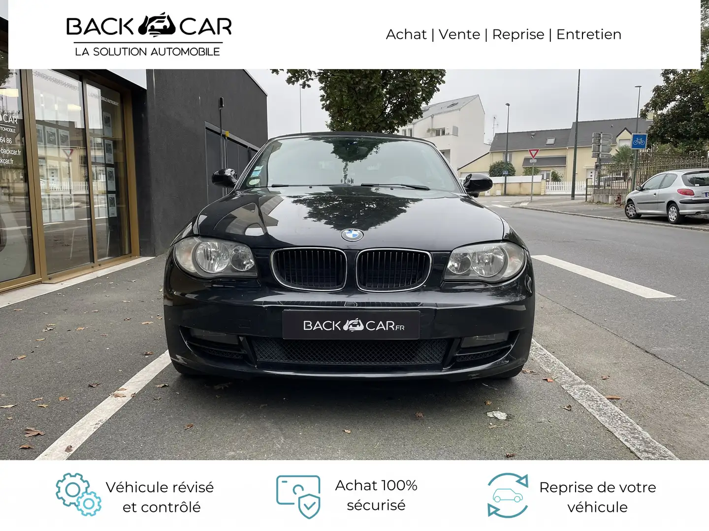 BMW 118 118i 143 ch Luxe A Noir - 2