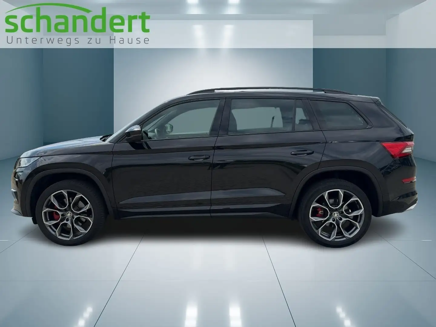 Skoda Kodiaq 2.0 TDI RS 4x4 DSG LED Navi AHK Klimaautomatik Schwarz - 2