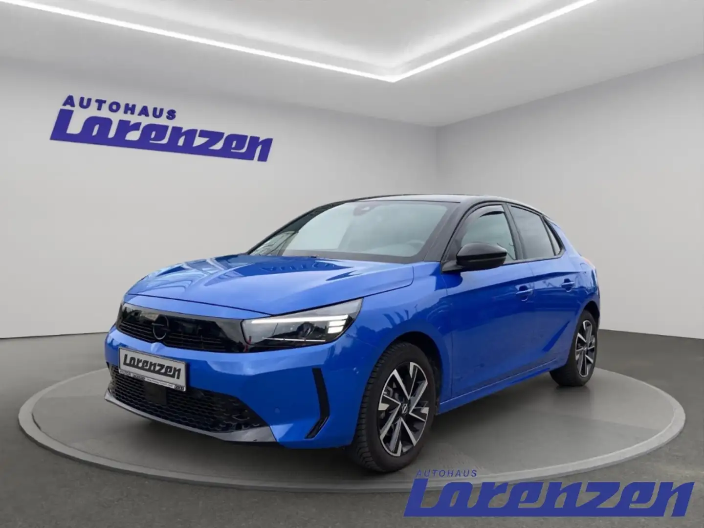 Opel Corsa F GS Turbo EU6e 1.2 Navi LED Apple CarPlay Android Blau - 1