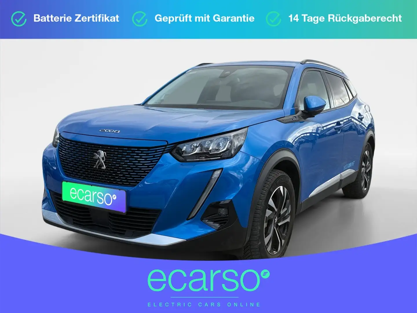 Peugeot 2008 e- Allure Pack Blau - 1