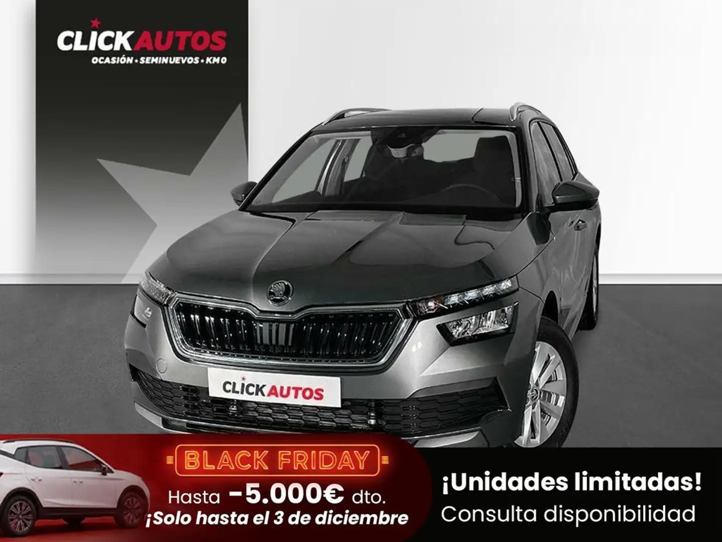 Skoda Kamiq 1.0 TSI 110CV Ambition Gris - 1