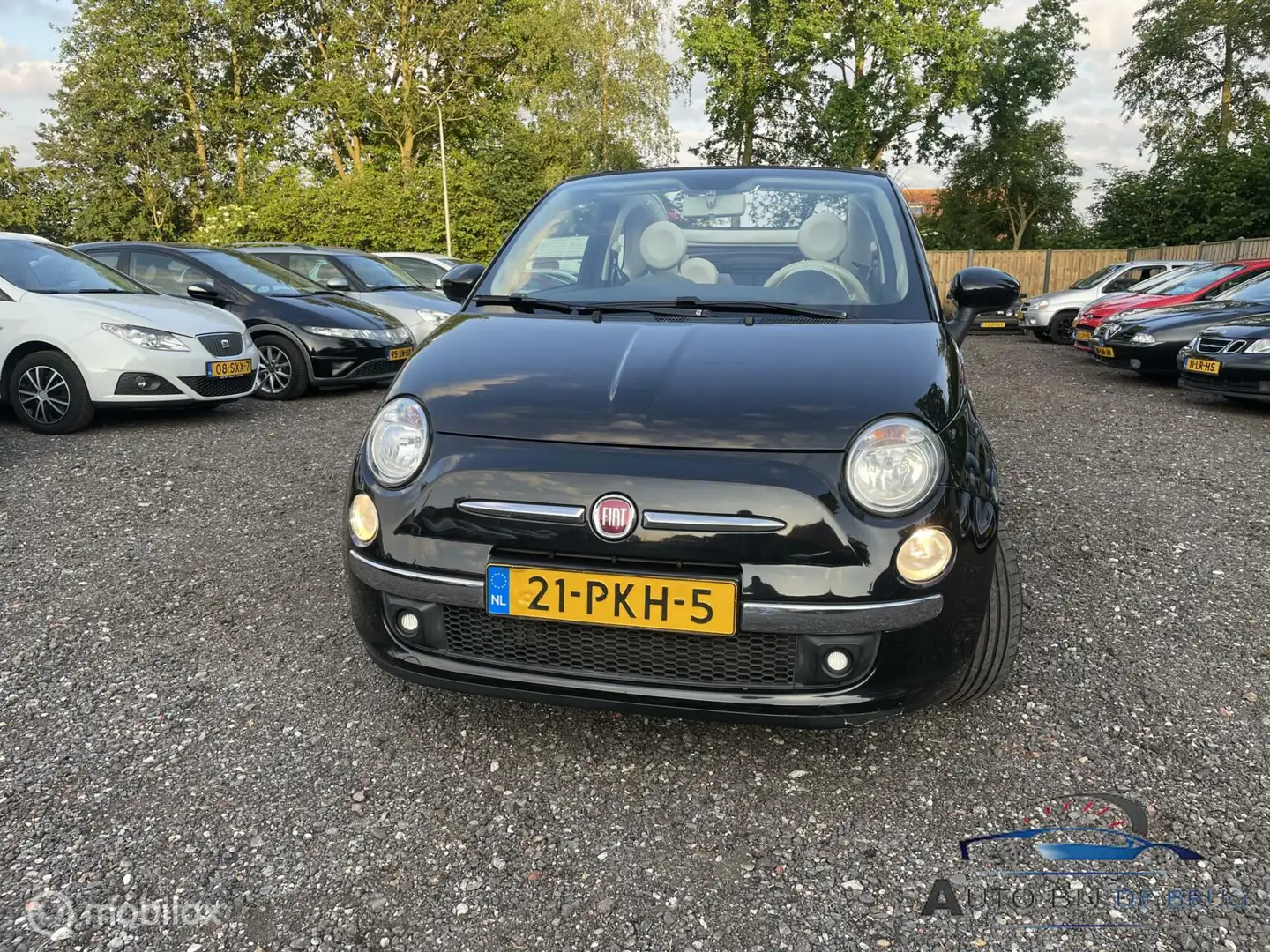 Fiat 500 0.9 TwinAir Lounge Zwart - 1