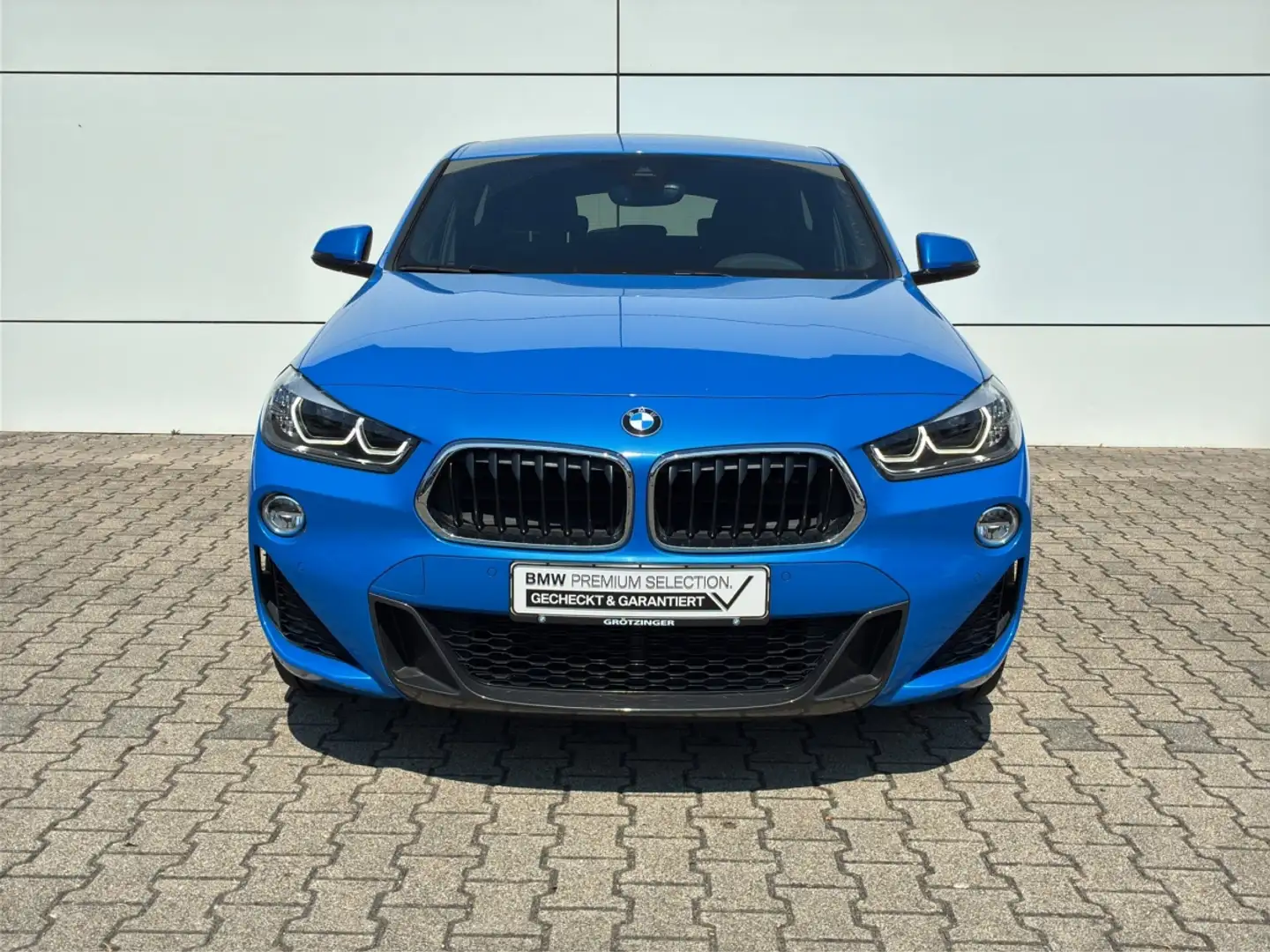 BMW X2 xDrive20d M Sport LED+Navi+AHK+RFK+SHZ+PDC Bleu - 2