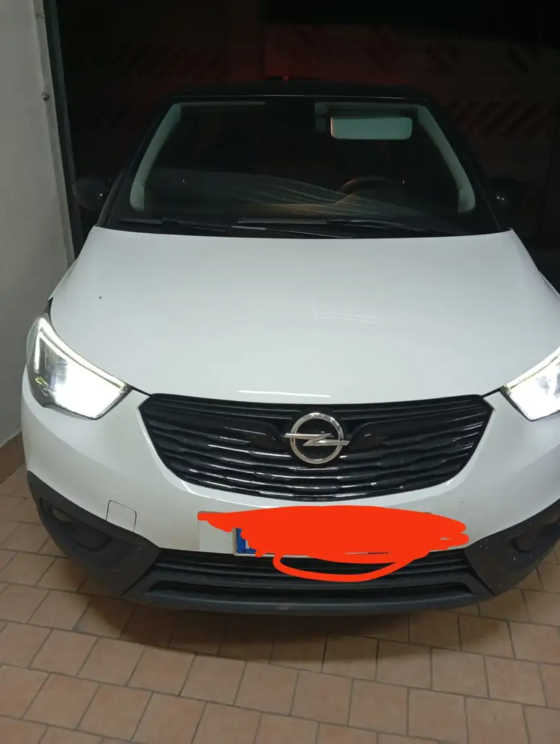 Opel Crossland X Crossland X 1.6 ecotec Advance s Bianco - 1