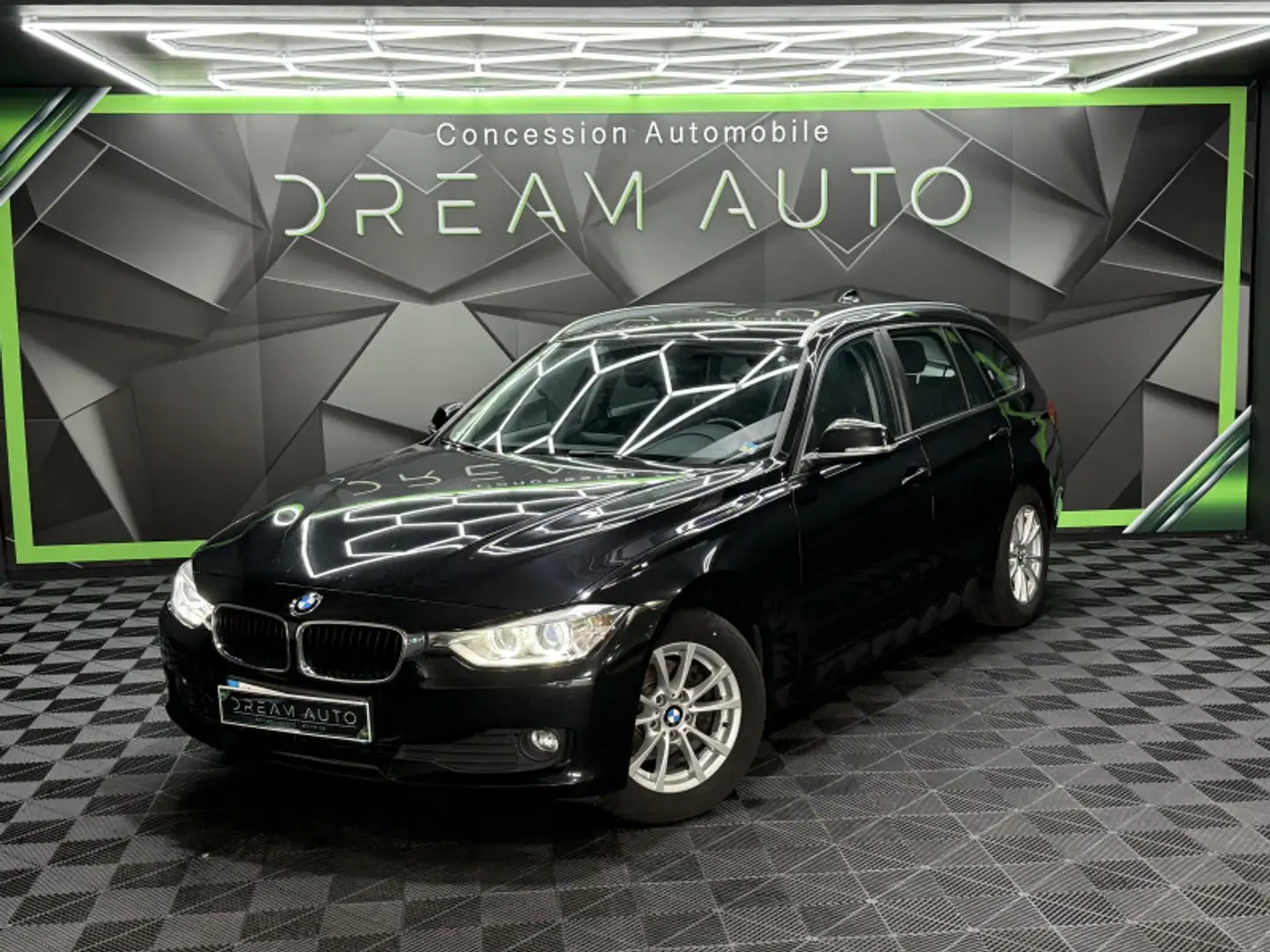 BMW 318 (F31) 318D 143CH BUSINESS Noir - 1