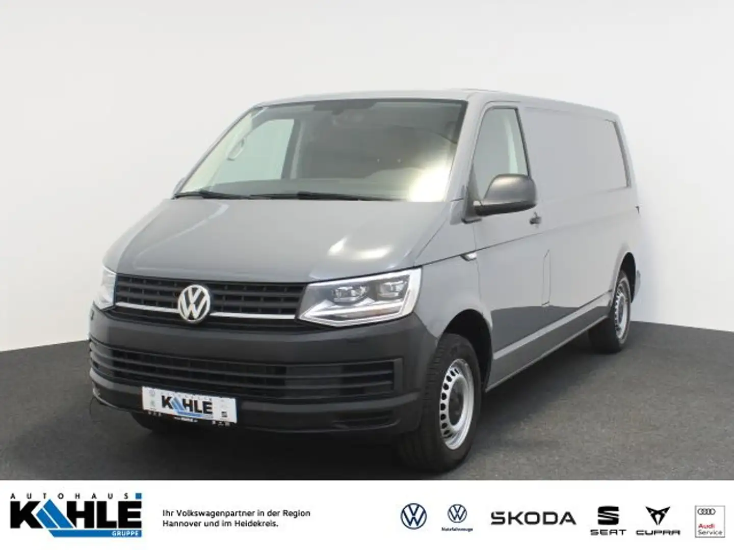 Volkswagen T6 Transporter Kasten Lang 2.0TDI DSG AHK LED Grau - 1