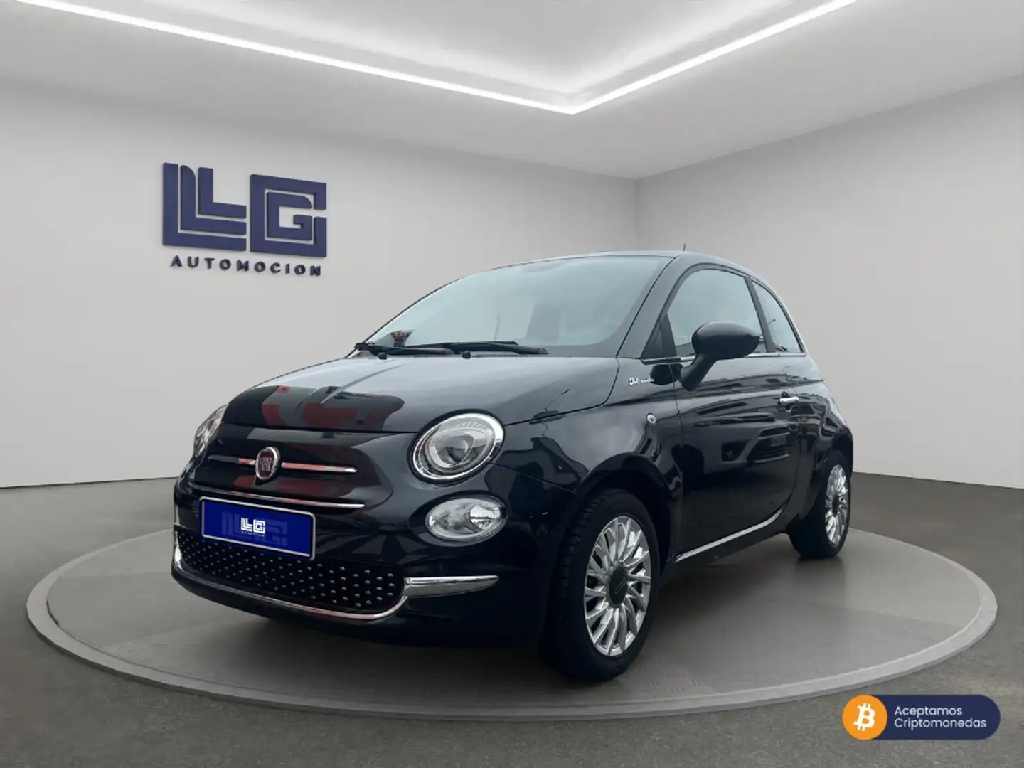 Fiat 500 1.0 Hybrid Dolcevita 52kW Negro - 1