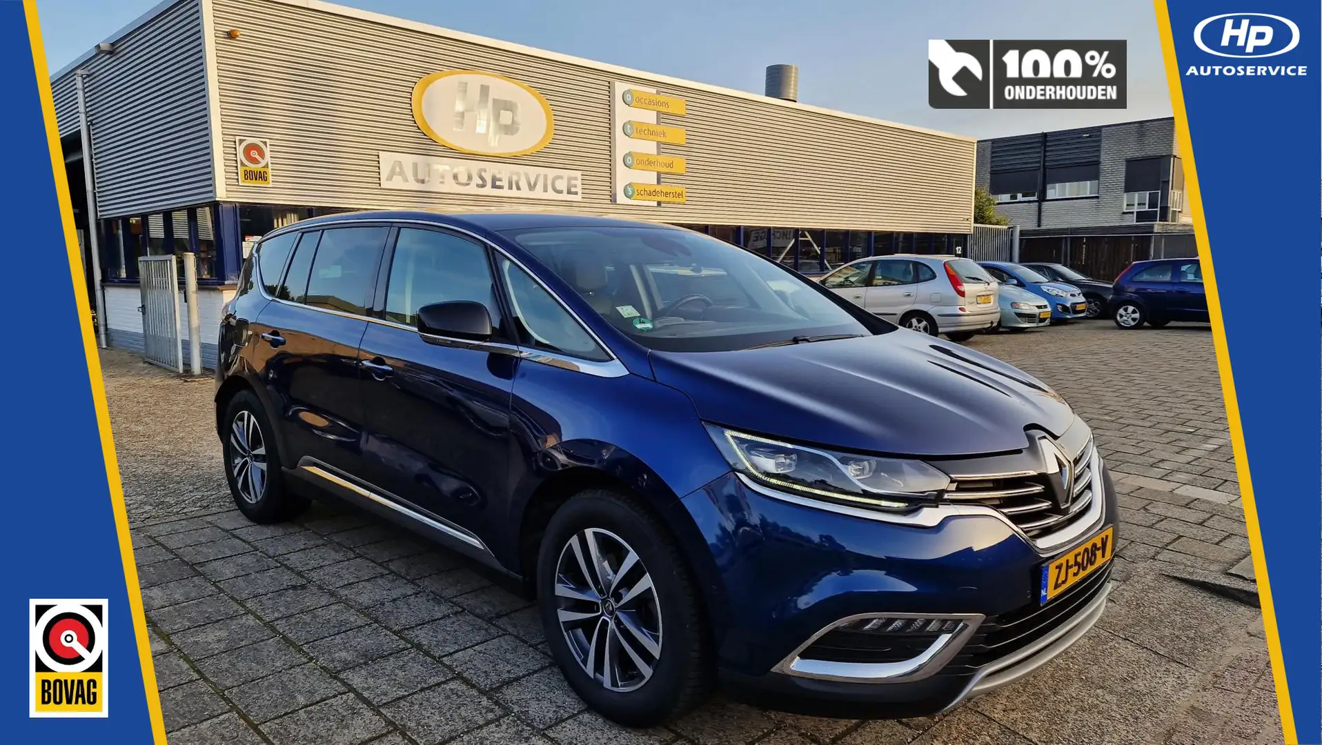 Renault Espace 1.8 TCe Intens 7p. Automaat !! Blauw - 1