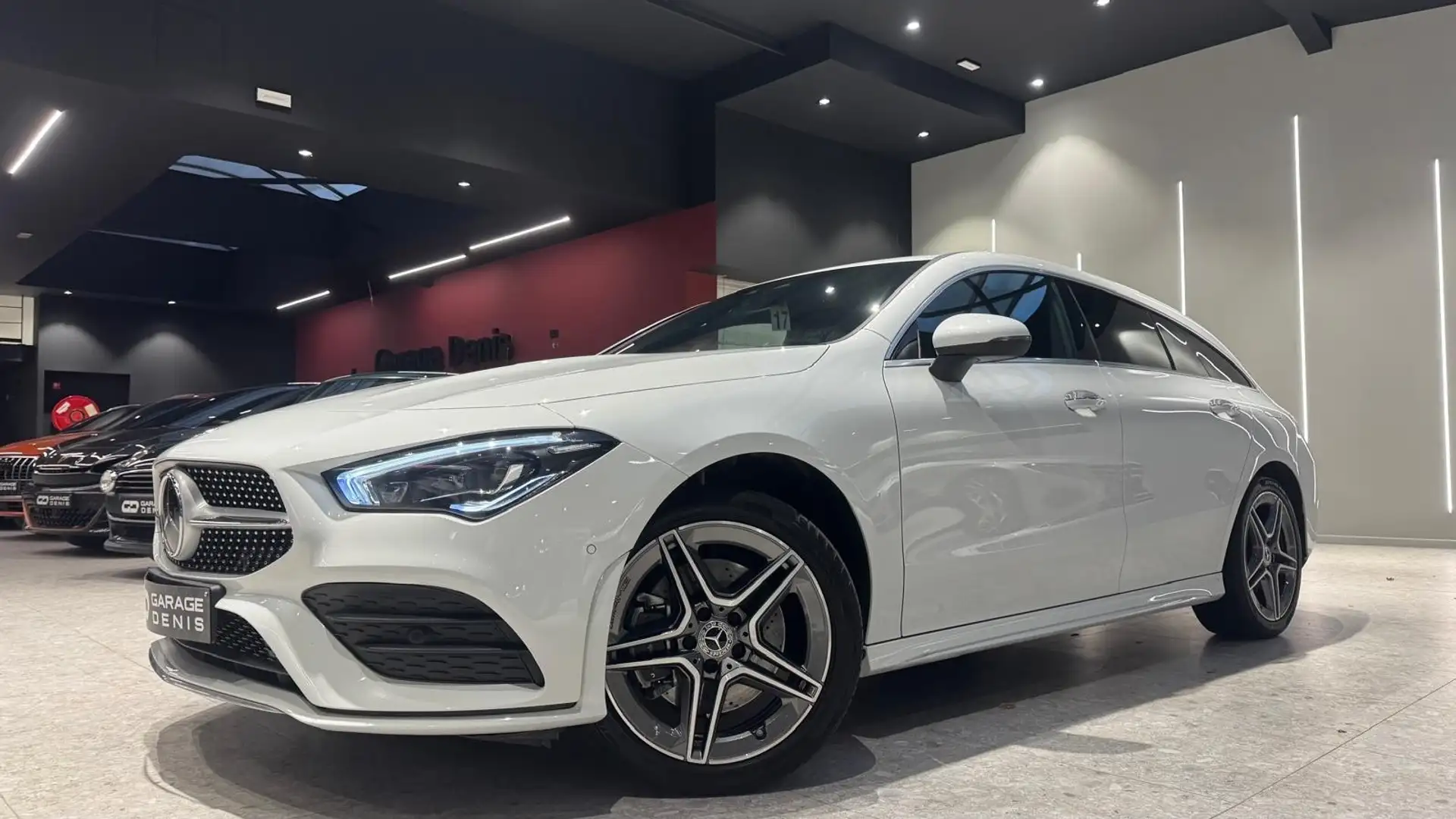 Mercedes-Benz CLA 250 e PHEV AMG Line*GPS+CAMERA*LED*CUIR*GARANTIE* Blanc - 1