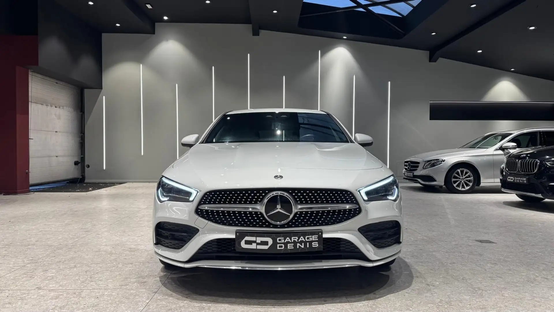 Mercedes-Benz CLA 250 e PHEV AMG Line*GPS+CAMERA*LED*CUIR*GARANTIE* Blanc - 2