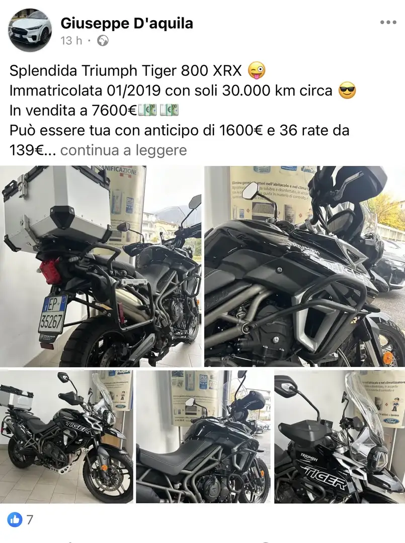 Triumph Tiger 800 XRX ABS - 1