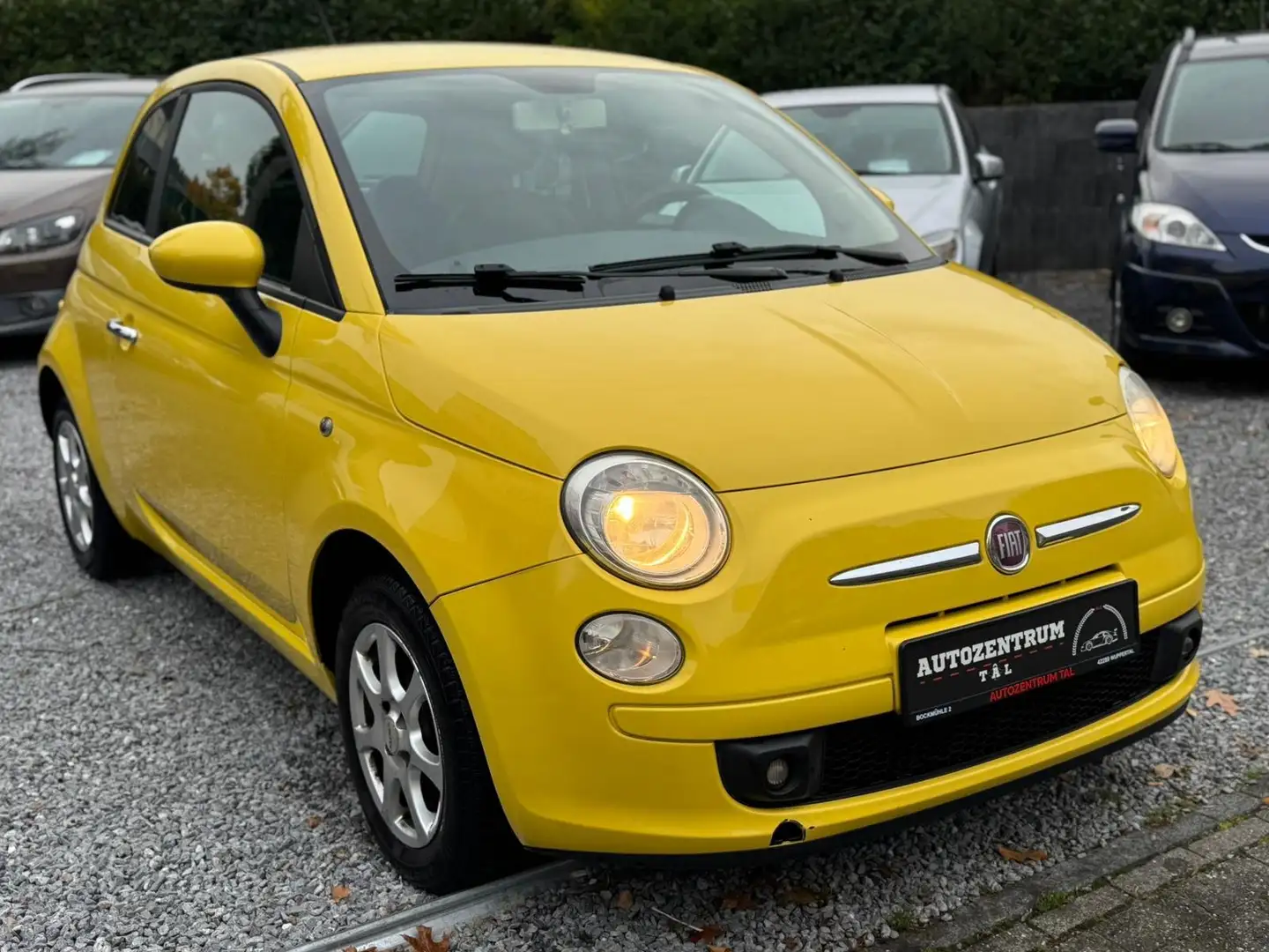 Fiat 500 500 1.2 Sport *2-HAND*KLIMA*CITY*ELK-FENSTER*SHG* Gelb - 1