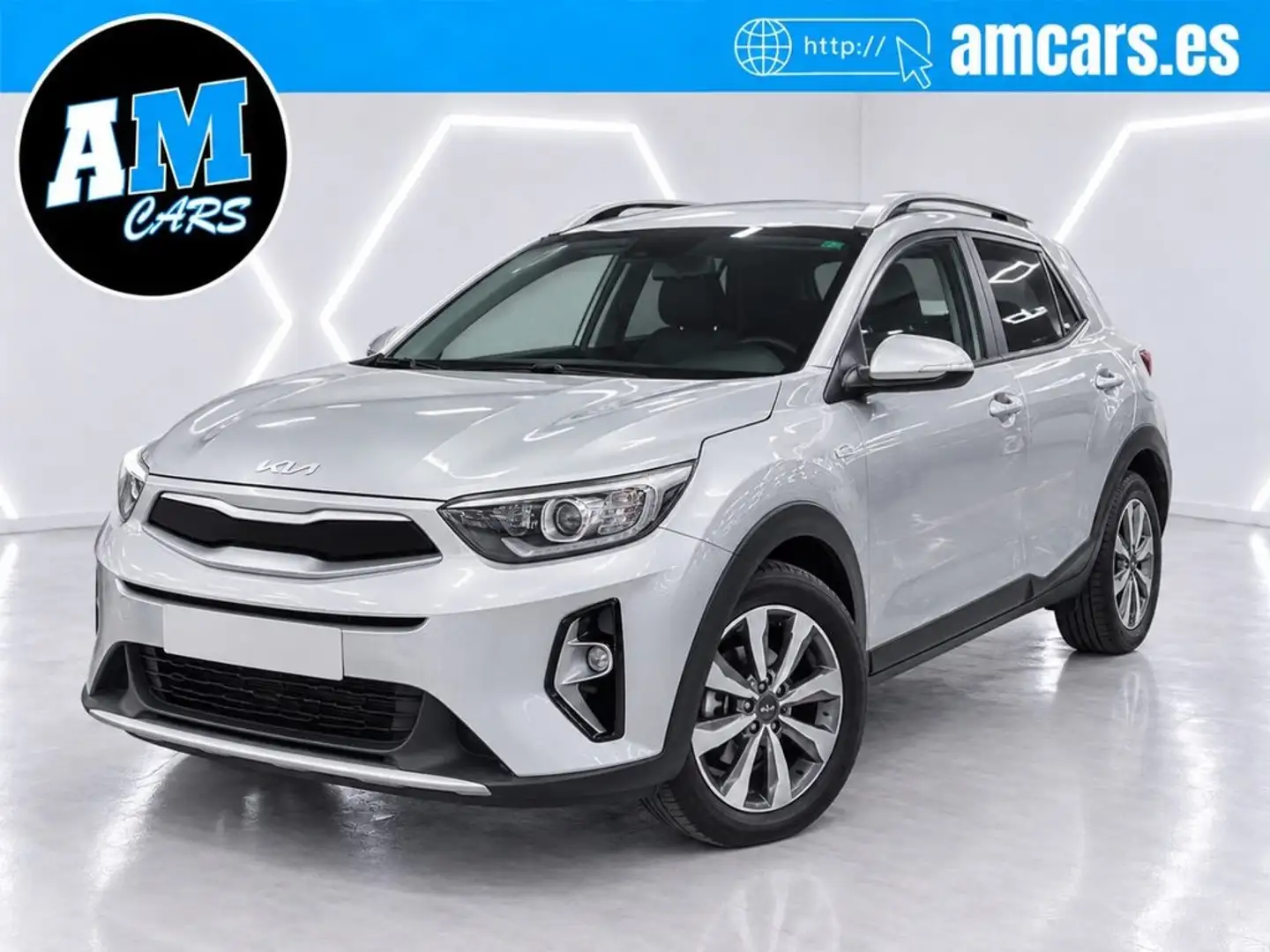 Kia Stonic 1.0 T-GDi MHEV iMT Drive Plus 100 Gris - 1