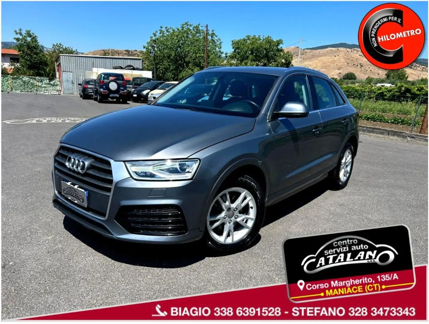 Audi Q3 2.0 TDI 150 CV Sport Grigio - 1