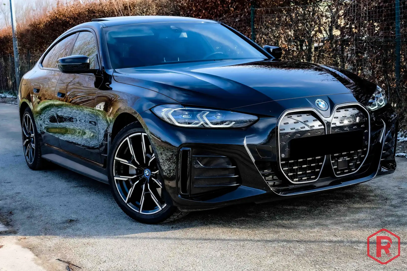 BMW i4 eDrive40 Gran Coupé M Sport Laser BTWwagen Noir - 1