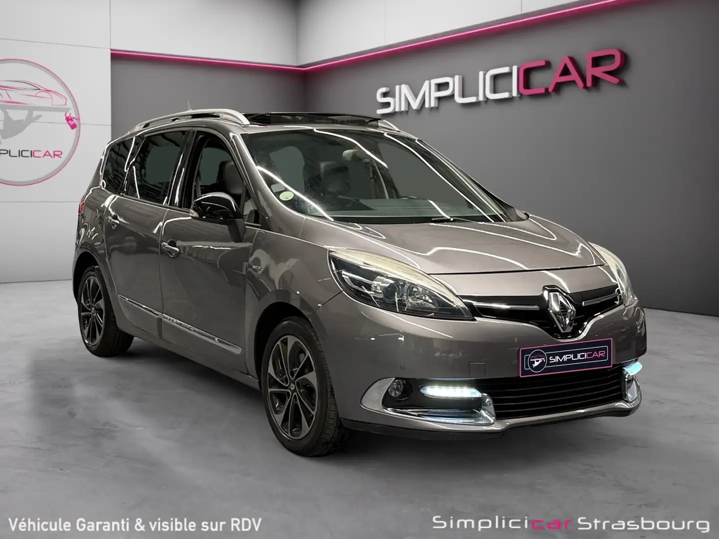 Renault Grand Scenic Grand Scénic dCi 110 FAP eco2 Bose EDC 7 pl Gris - 1