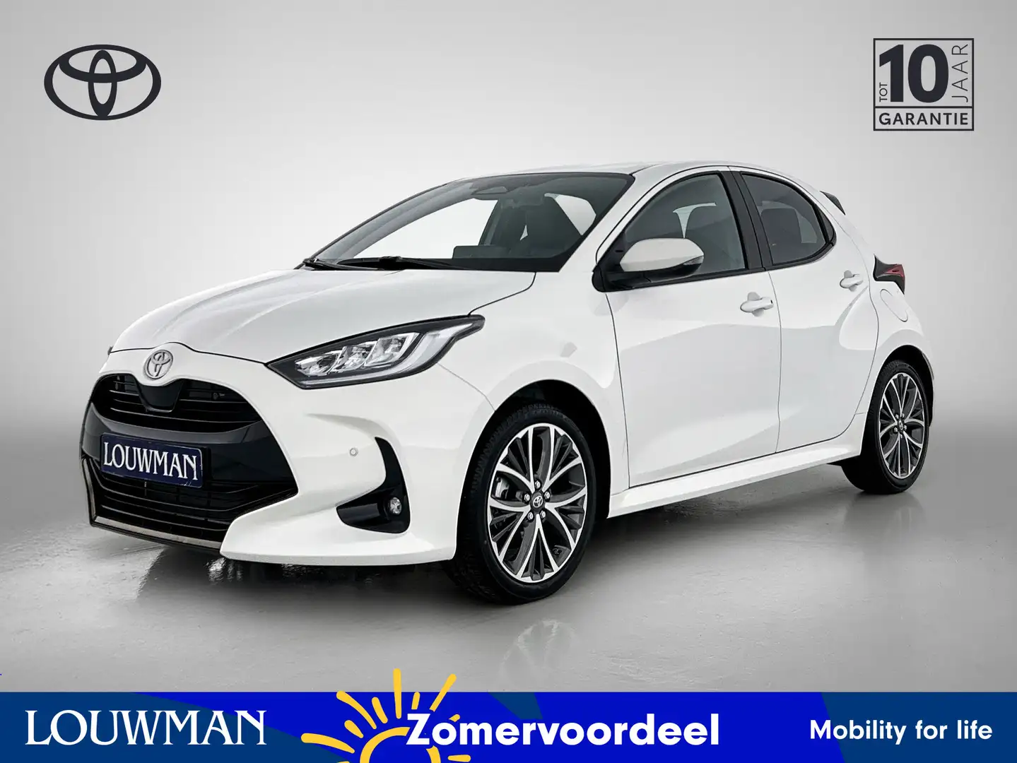 Toyota Yaris 1.5 Hybrid Executive - Louwman Zin in Zomervoordee Wit - 1