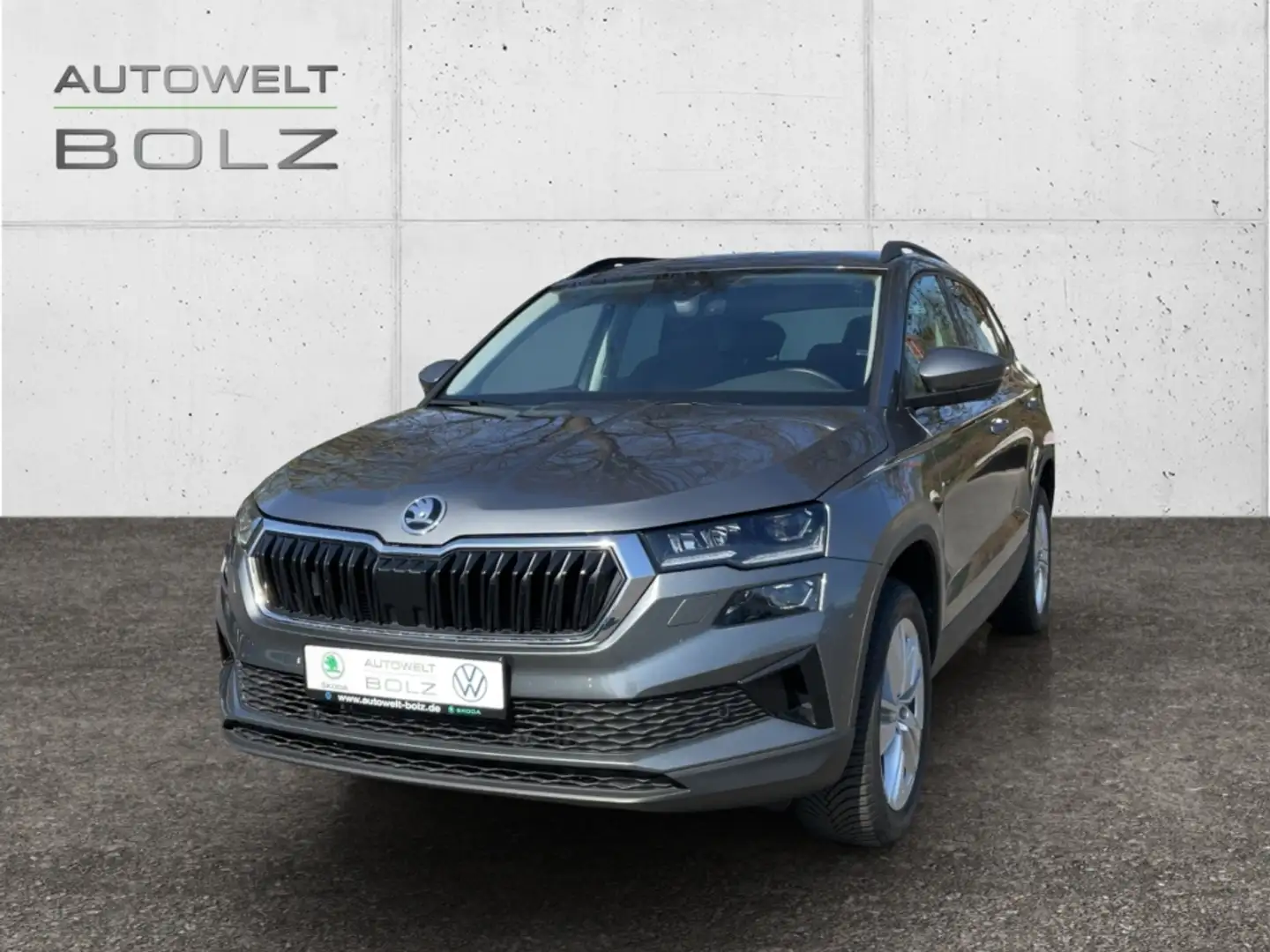 Skoda Karoq Selection 1.5 TSI Navi DigiCock LED Kamera Blendfr Grau - 1