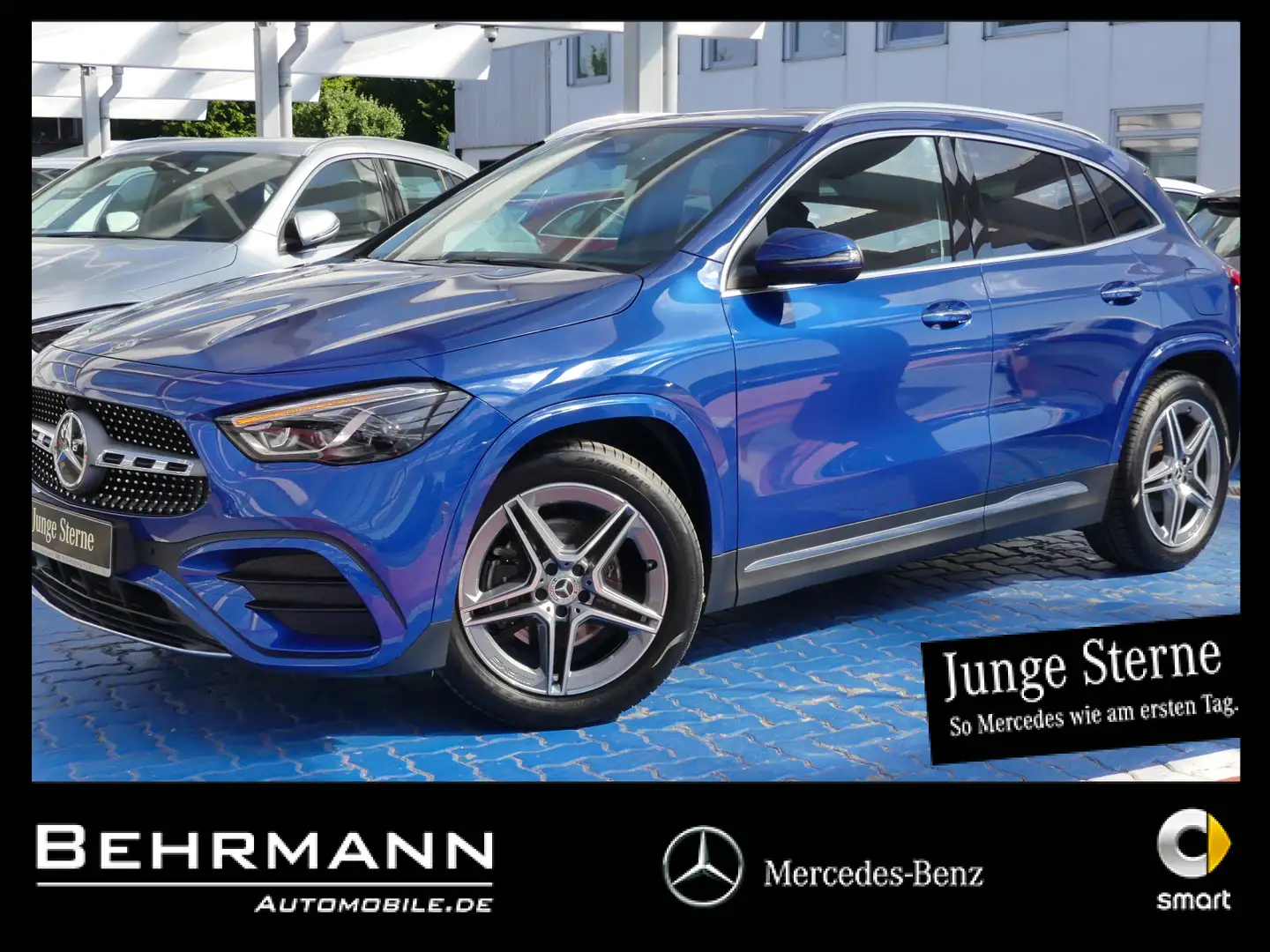 Mercedes-Benz GLA 200 GLA 200d AMG Advanced+ +AHK+Distronic+R-Kamera+ Blau - 1