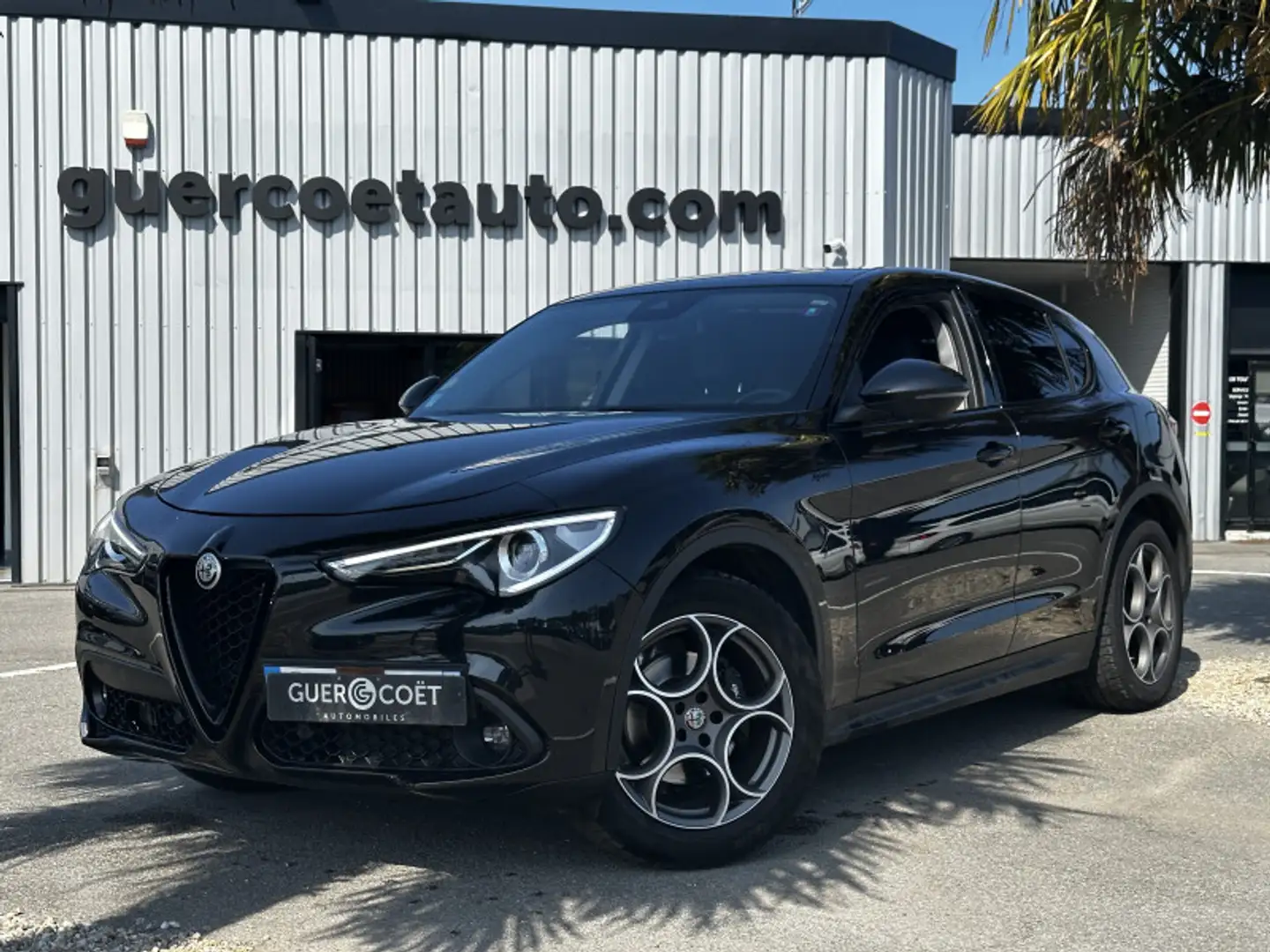 Alfa Romeo Stelvio 2.2 DIESEL 190CH SPRINT AT8 MY20 Schwarz - 2