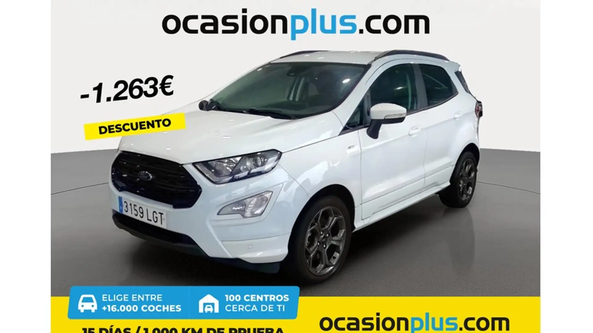 Ford EcoSport 1.0 EcoBoost ST Line 125 Blanco - 1