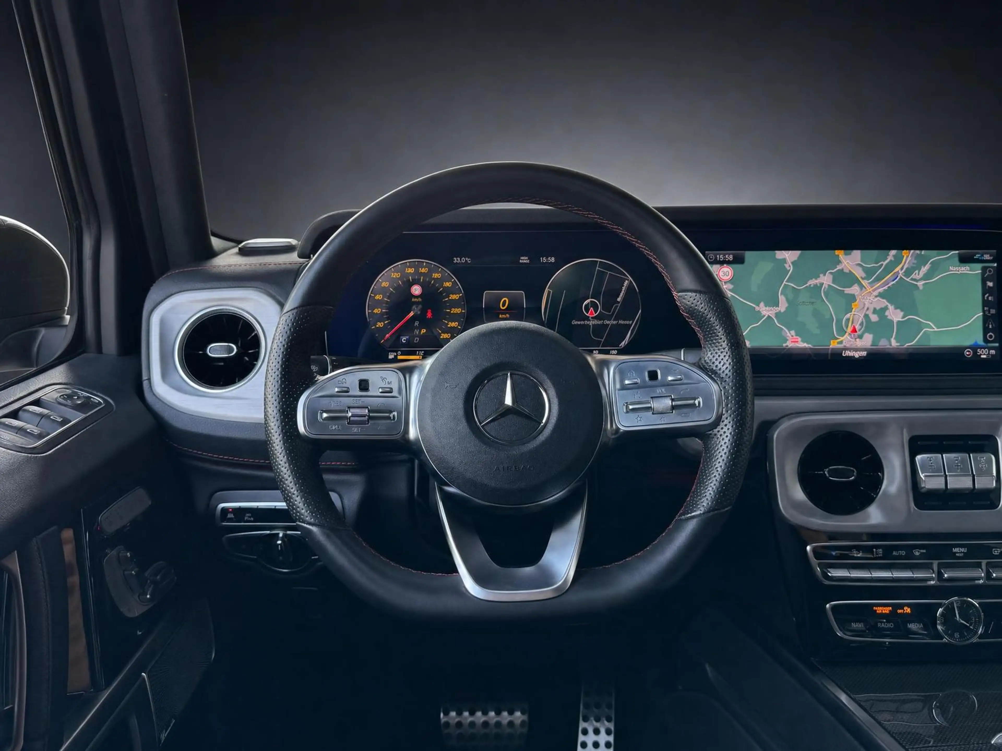Mercedes-Benz G 500 3x AMG*GLASDACH*DISTR*MASSAGE*BURM*DESIGNO — photo 11