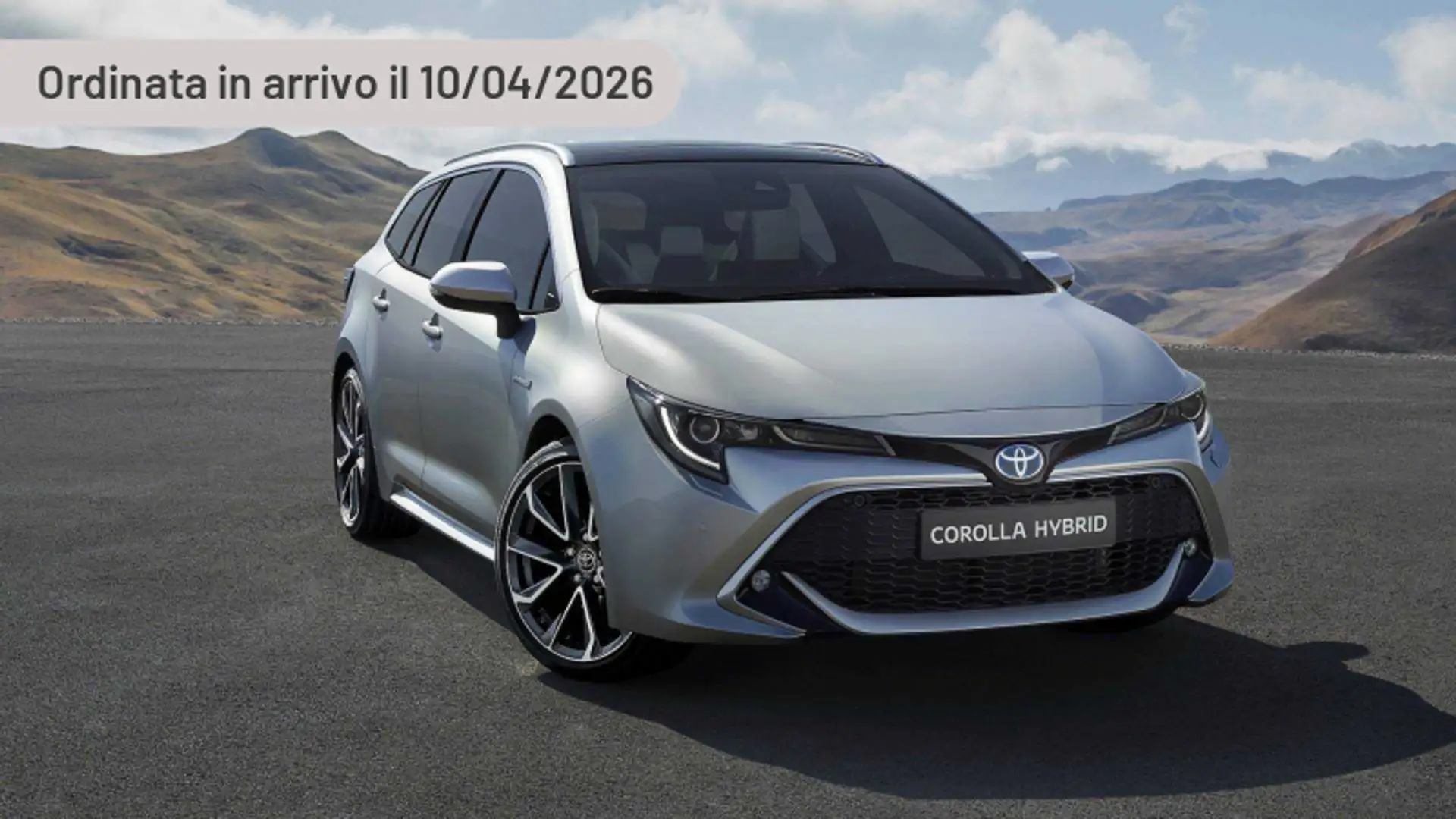 Toyota Corolla GR SPORT 2.0 Hybrid Touring Sports Argento - 2