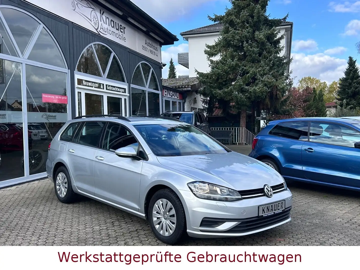 Volkswagen Golf VII Variant 1.6 TDI*Navi*Sitzheiz*PDC* Silber - 1