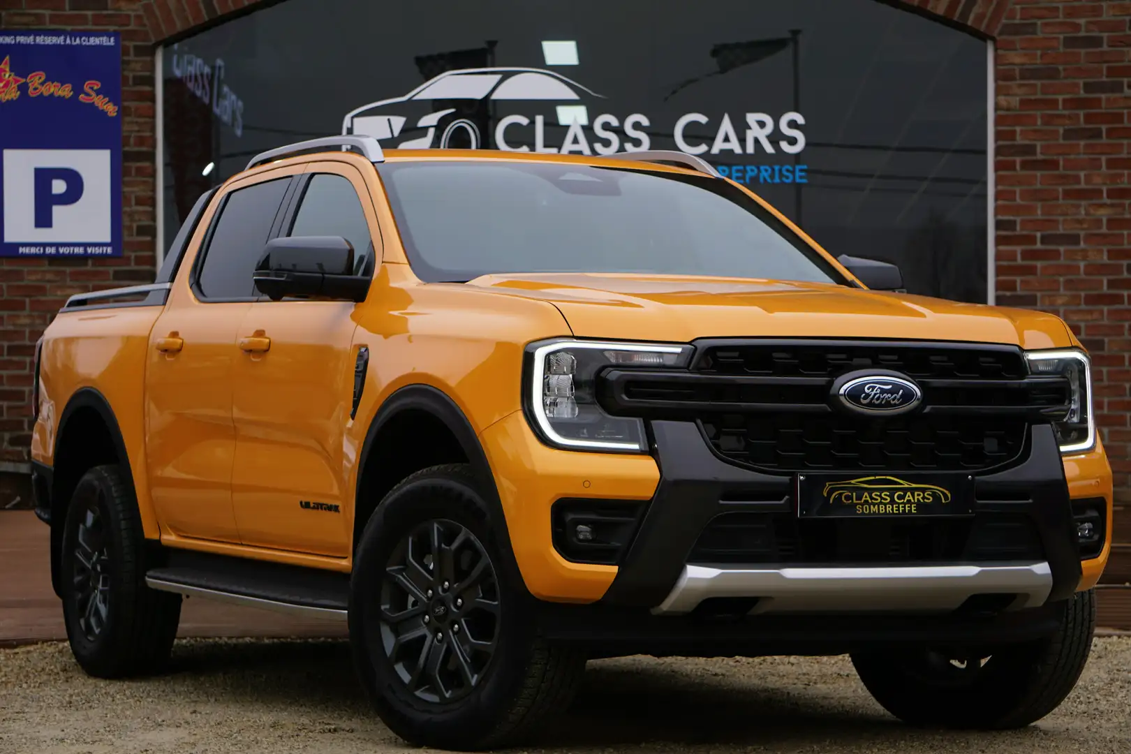 Ford Ranger 2.0 BI-TURBO WILDTRAK TVA/BTW CYBER-ORANGE CAM360 Orange - 2