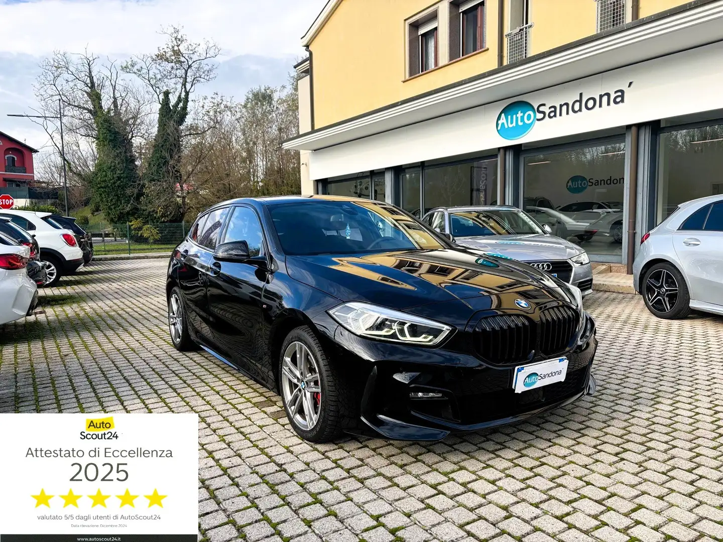 BMW 118 Serie 1 F40 118d M Sport auto -PREZZO REALE- Schwarz - 1