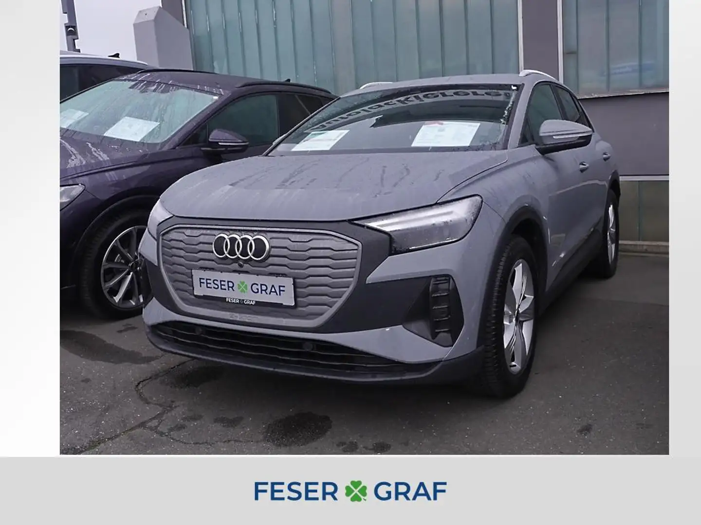 Audi Q4 e-tron 40 ACC Alu 19" CarPlay LED RüKa Sitzh. Grau - 1