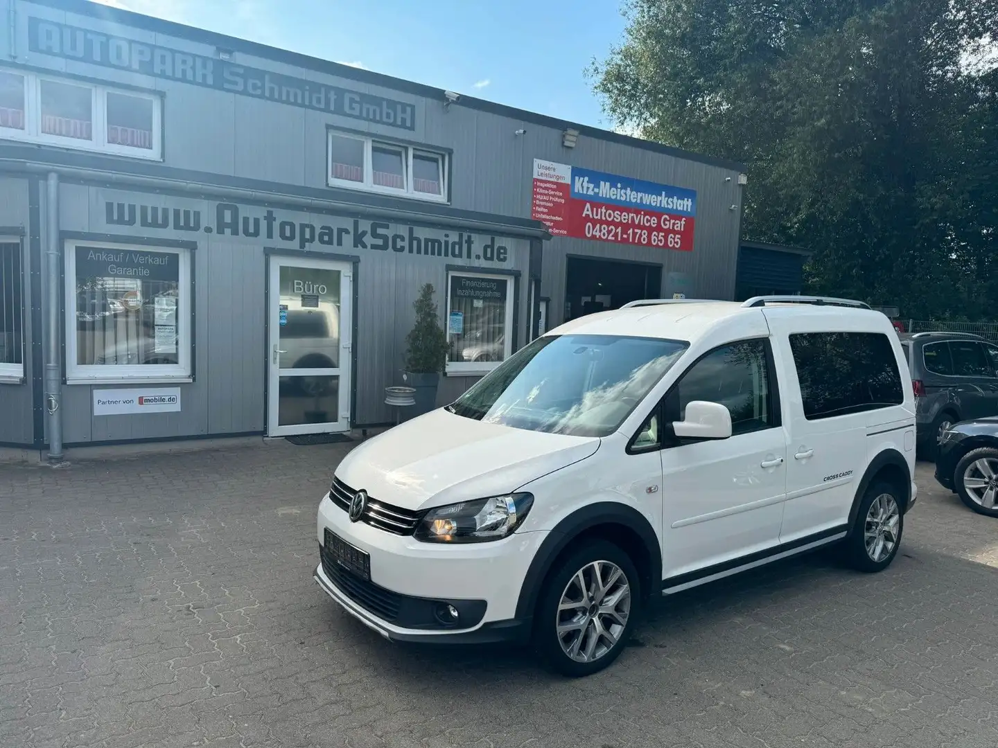 Volkswagen Caddy Cross 5-STIZER°KLIMA°SITZH°TEMPOM°17"ALU! Wit - 1