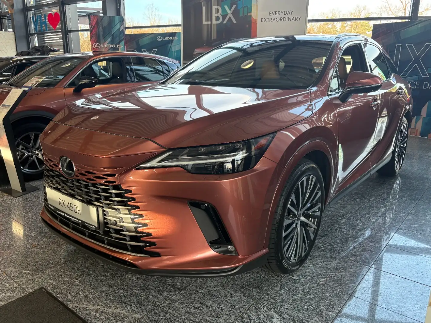 Lexus RX 450h + Plug-in E-Four Executive Line Kamera, BT Rood - 2