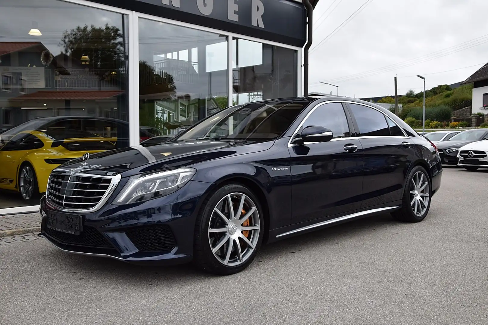 Mercedes-Benz S 63 AMG 4MATIC lang Aut. *Memory-Paket* Blu/Azzurro - 2