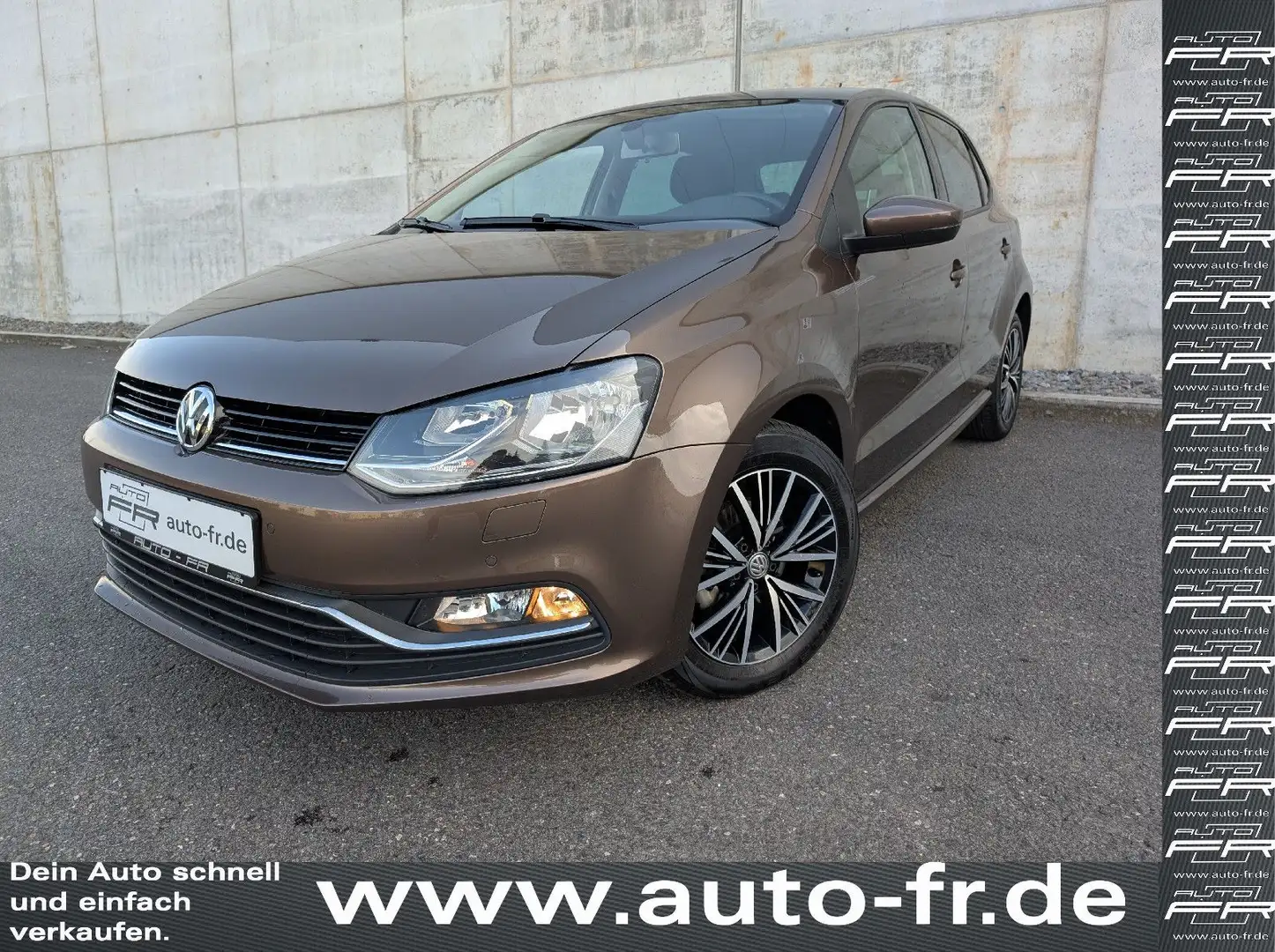 Volkswagen Polo Sondermod. Lounge 75 PS erst 79Tkm Marrón - 2