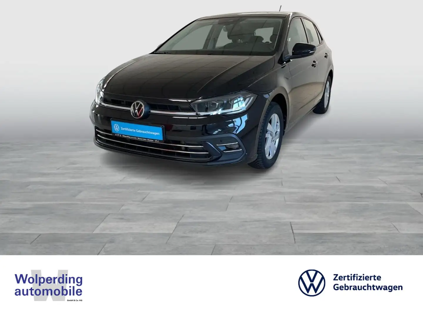 Volkswagen Polo 1.0 TSI DSG Style Bluetooth Navi LED Klima Schwarz - 1