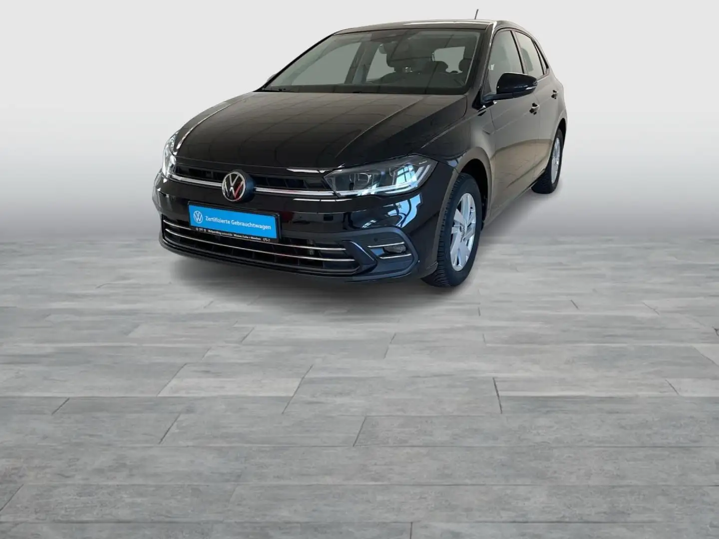 Volkswagen Polo 1.0 TSI DSG Style Bluetooth Navi LED Klima Schwarz - 2