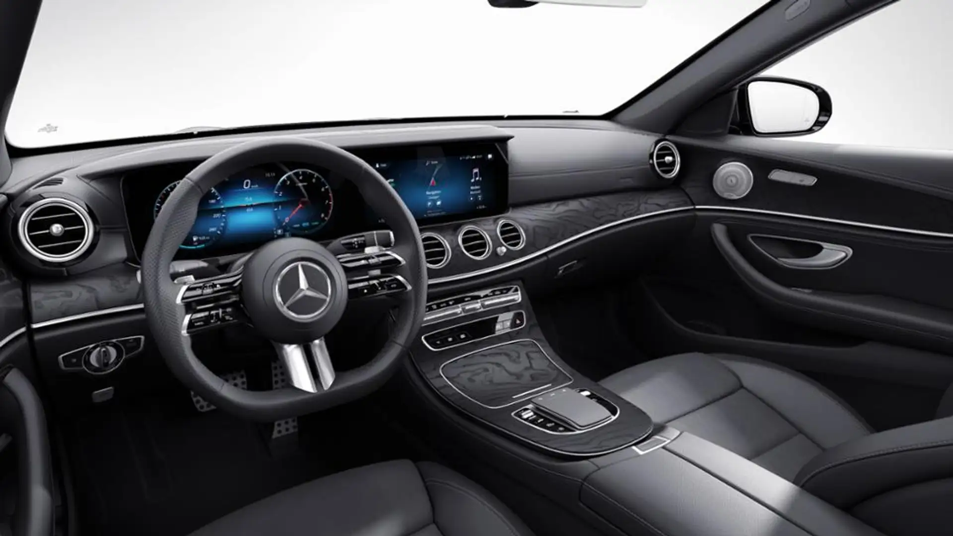 Mercedes-Benz E 200 4M AMG/LED/Fahrass/Business-P/ABC/360Cam Grau - 2