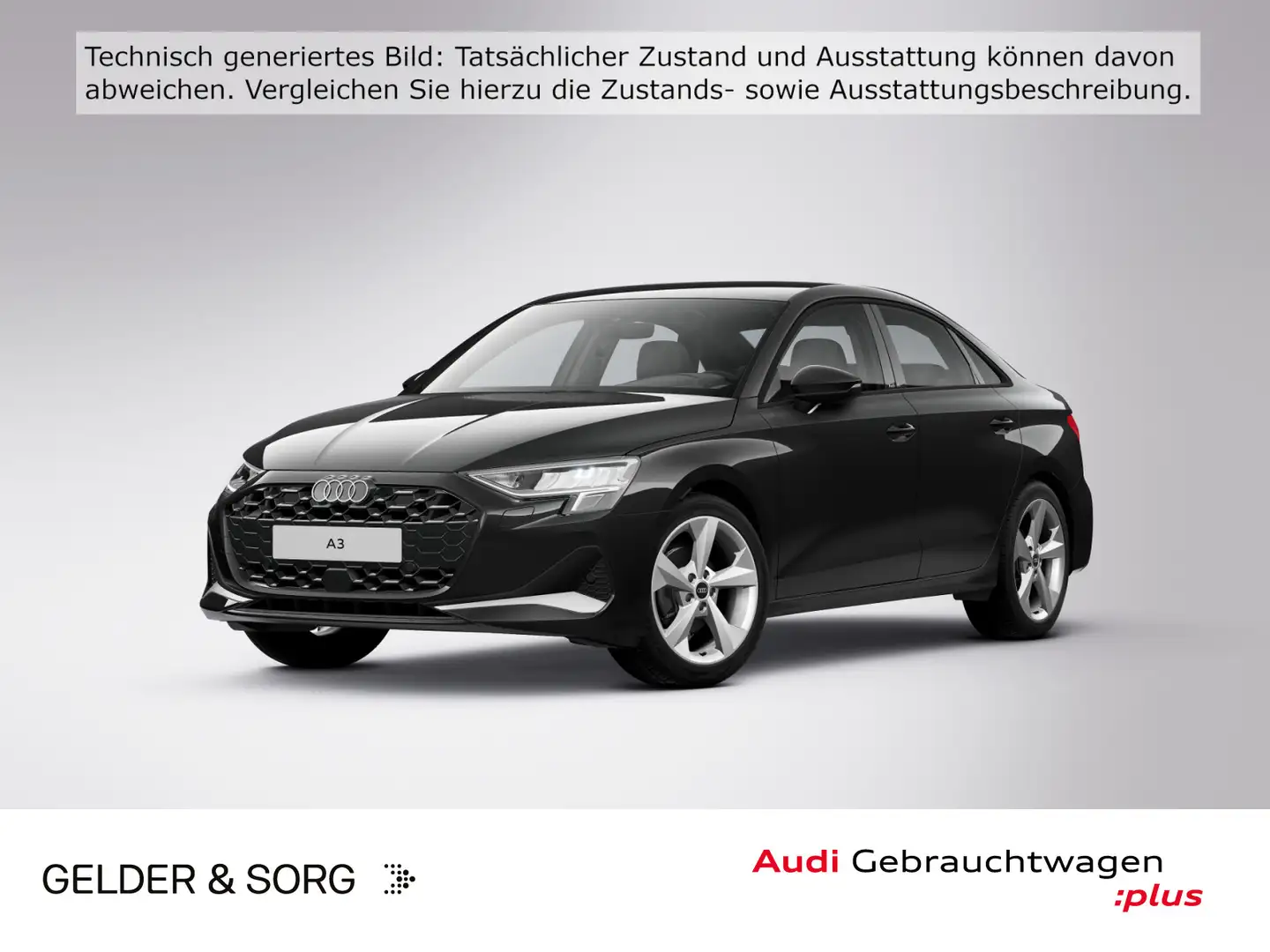 Audi A3 35 TFSI advanced AHK*LED*RFK*Virtua Schwarz - 1